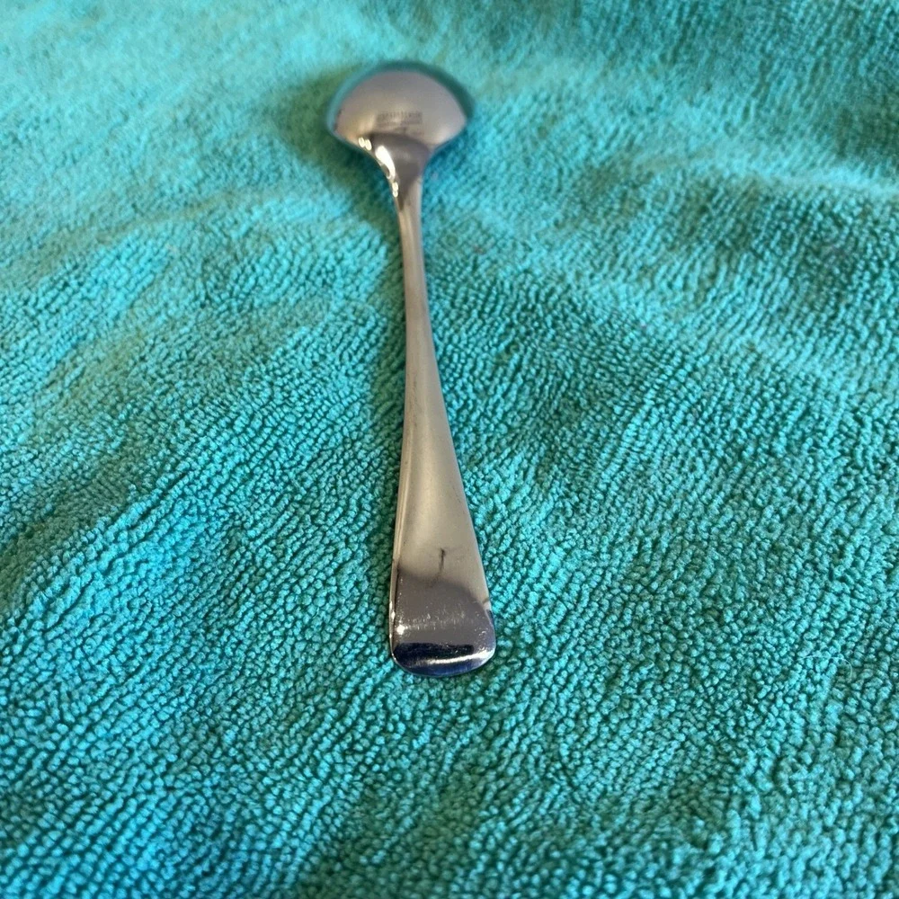 Gorham Silver Stainless Steel Colonial Tipt Teaspoon 6 1/8 in